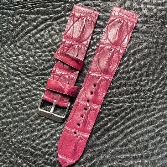 Different Design Alligator watch strap by handmade