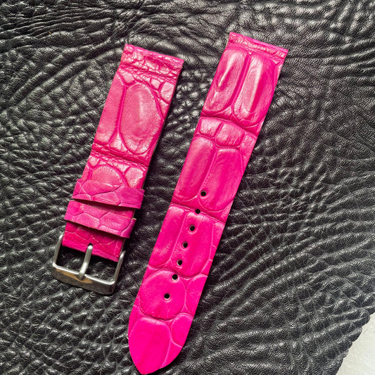 Different Design Alligator watch strap by handmade