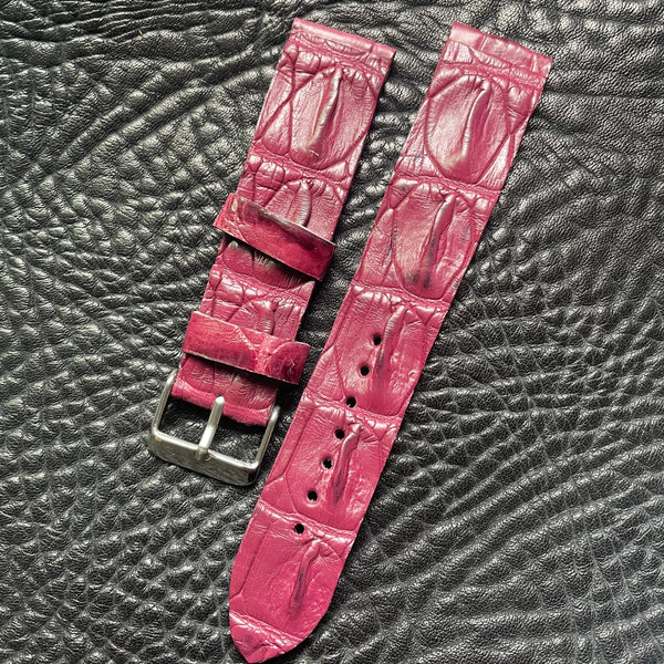 Different Design Alligator watch strap by handmade