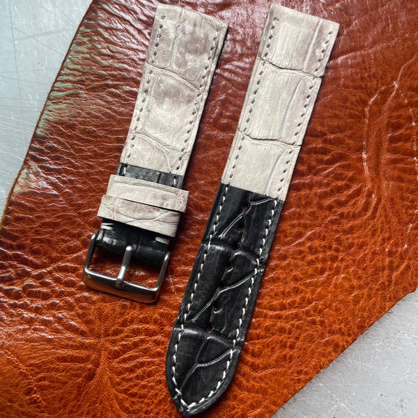 Different Design Alligator watch strap by handmade